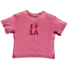Load image into Gallery viewer, I <3 LA Pink Baby Tee