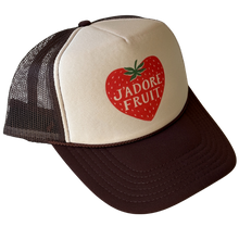Load image into Gallery viewer, J'Adore Fruit Trucker Hat