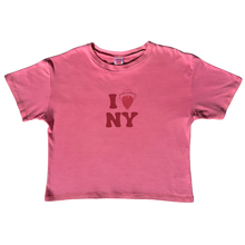 Load image into Gallery viewer, I &lt;3 NY Pink Baby Tee
