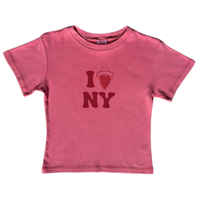 Load image into Gallery viewer, I &lt;3 NY Pink Baby Tee
