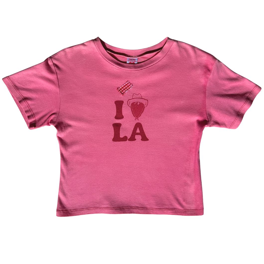 I <3 LA Pink Baby Tee