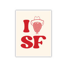 Load image into Gallery viewer, I &lt;3 SF Print
