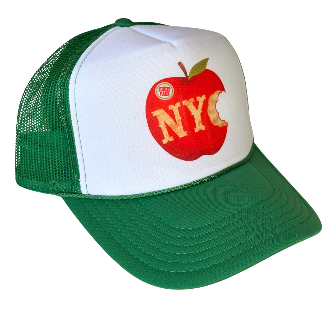 NYC Apple Bite Trucker Hat