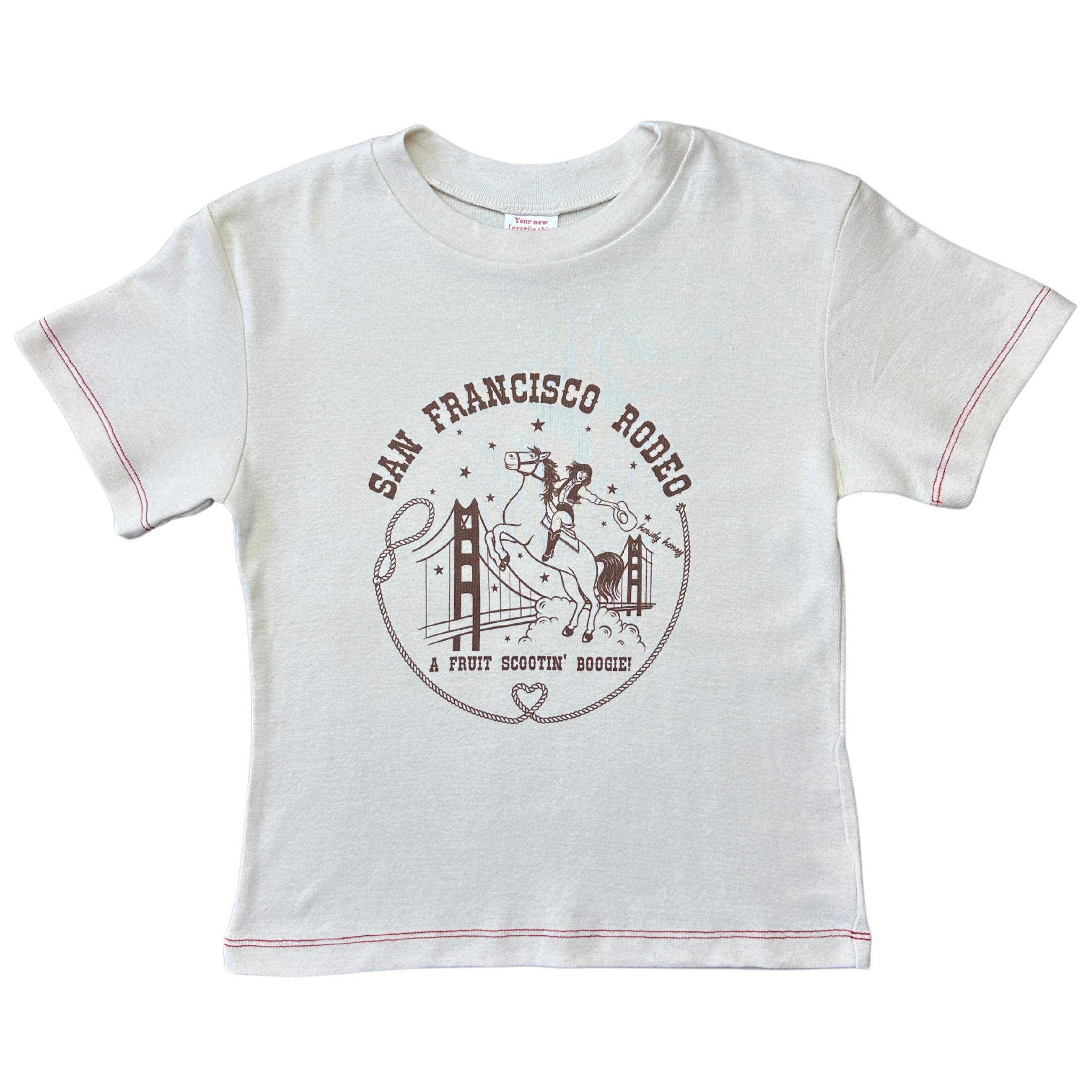 San Francisco Rodeo Baby Tee – Fruit Face
