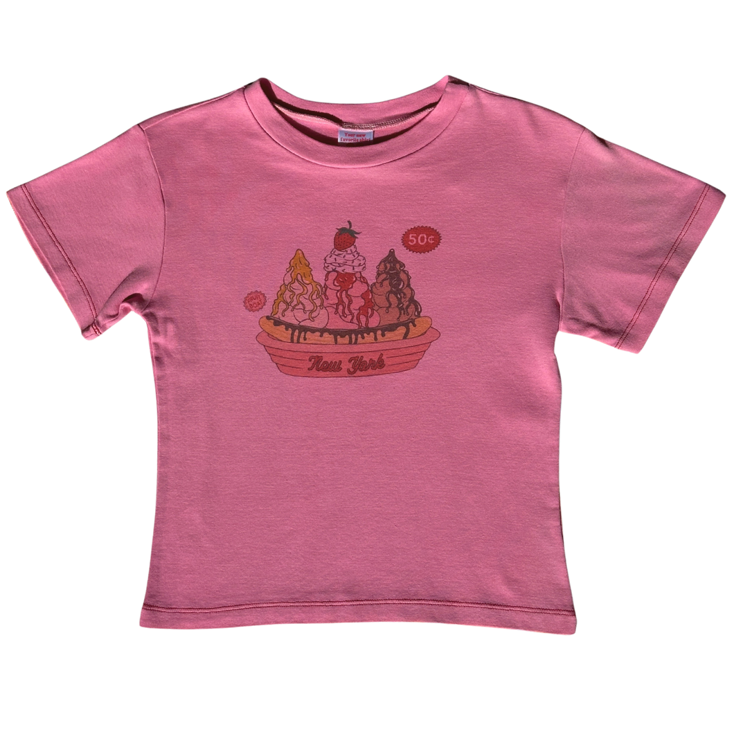 Fruit Boat Pink Baby Tee