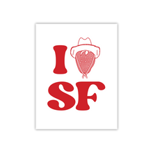 Load image into Gallery viewer, I &lt;3 SF Print
