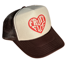 Load image into Gallery viewer, Fruit Face Heart Trucker Hat
