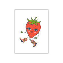 Load image into Gallery viewer, Strawberry Cowgirl Print
