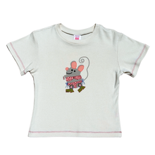 Load image into Gallery viewer, Bikini Rat Baby Tee - Juls Paints x Fruit Face
