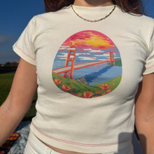 Load image into Gallery viewer, Strawberry Sunset Baby Tee
