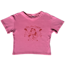 Load image into Gallery viewer, Kiss More Cowgirls Pink Baby Tee
