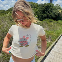 Load image into Gallery viewer, Bikini Rat Baby Tee - Juls Paints x Fruit Face
