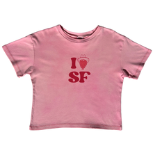 Load image into Gallery viewer, I &lt;3 SF Pink Baby Tee

