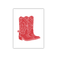 Load image into Gallery viewer, Cowboy Kickers Print
