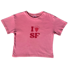 Load image into Gallery viewer, I &lt;3 SF Pink Baby Tee

