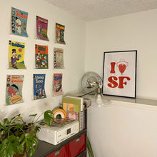 Load image into Gallery viewer, I &lt;3 SF Poster
